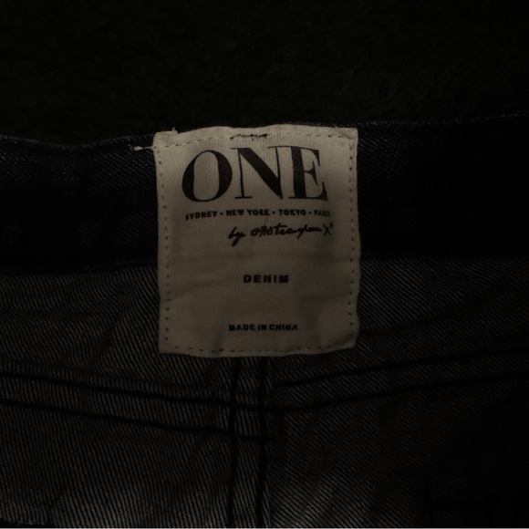 One Teaspoon: Cotton Denim Shorts - Picture 2 of 5